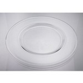 Clear Glass Charger Plate